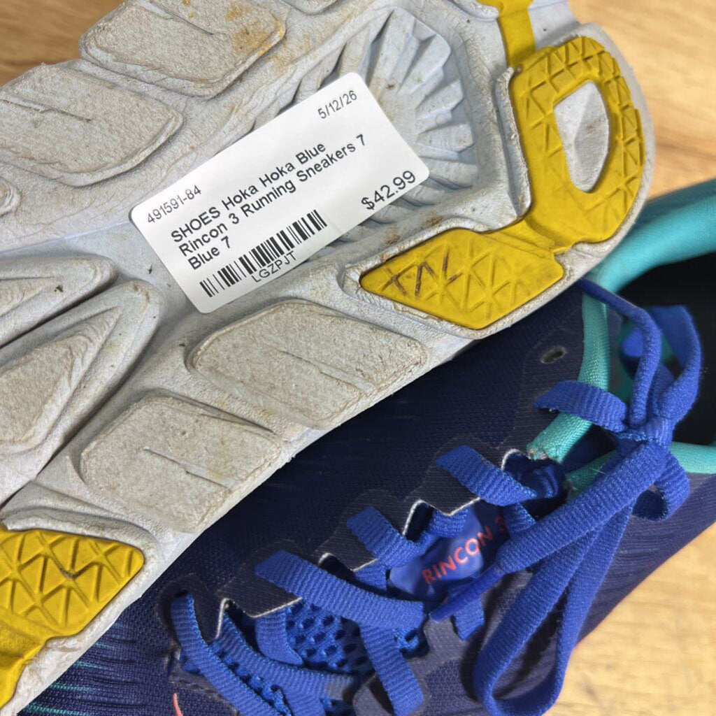 Hoka Blue Rincon 3 Running Sneakers 7