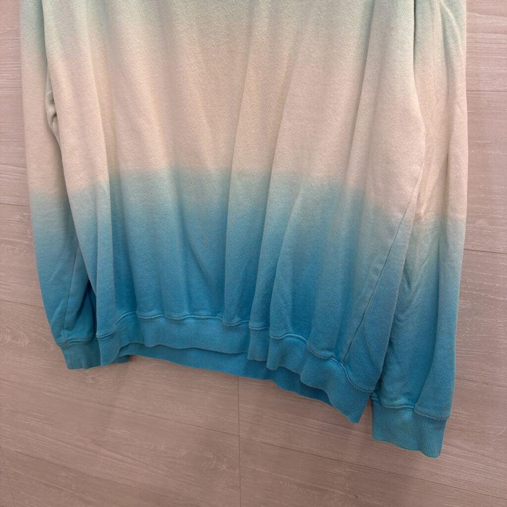 Disney Blue/ White Walt Disney World Long Sleeve Crewneck Sweatshirt Large