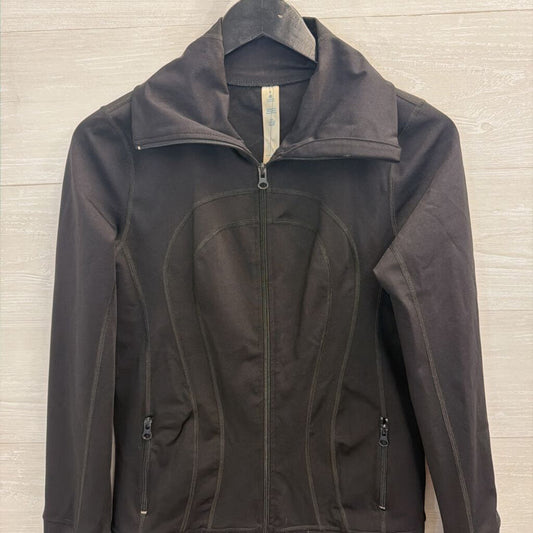 Lululemon Black Long Sleeve Zip Up Jacket 8