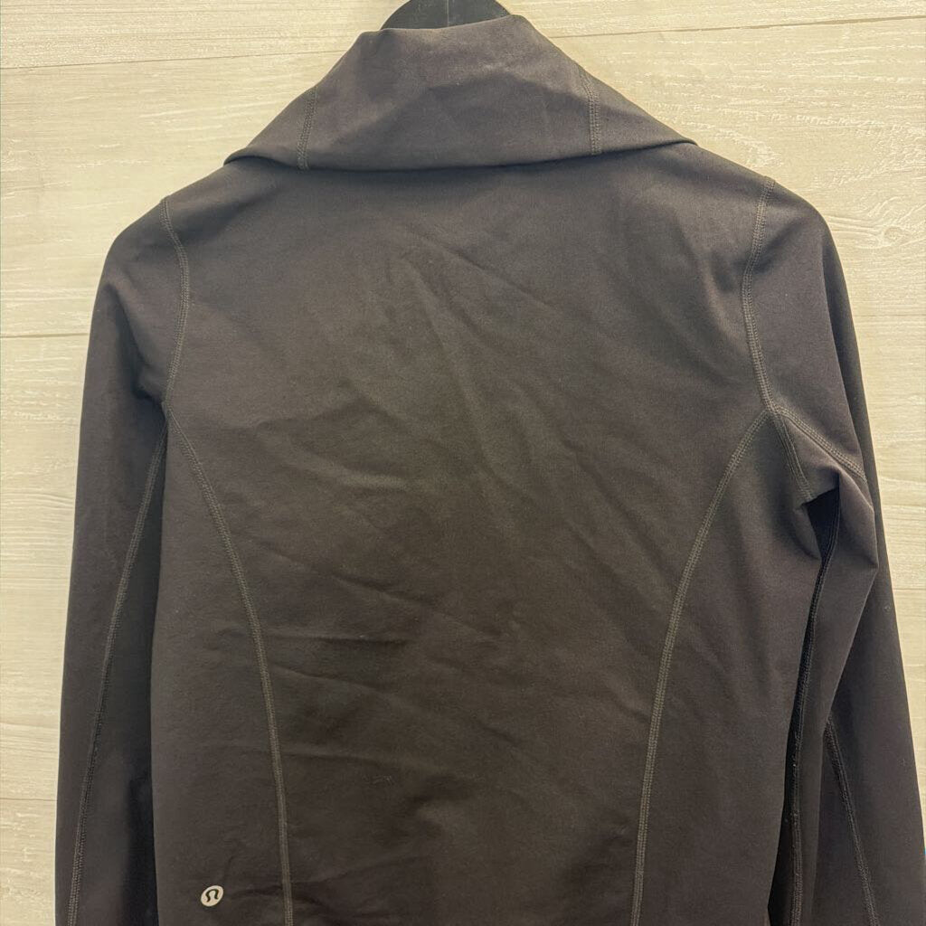 Lululemon Black Long Sleeve Zip Up Jacket 8