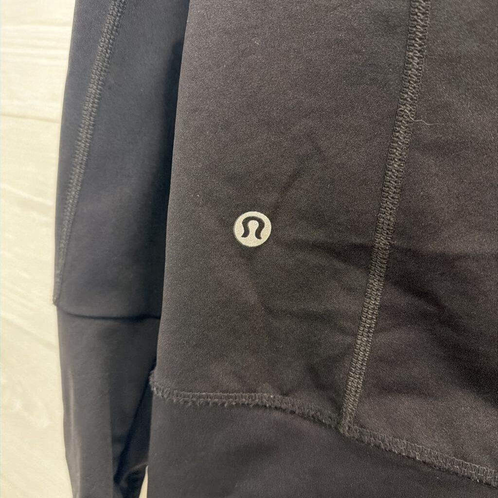 Lululemon Black Long Sleeve Zip Up Jacket 8