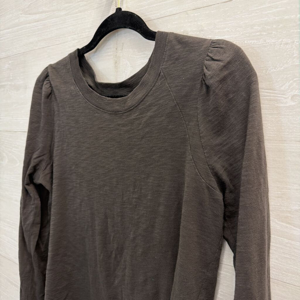 Veronica Beard Jeans Grey Long sleeve Top Small