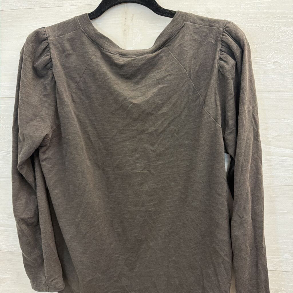Veronica Beard Jeans Grey Long sleeve Top Small