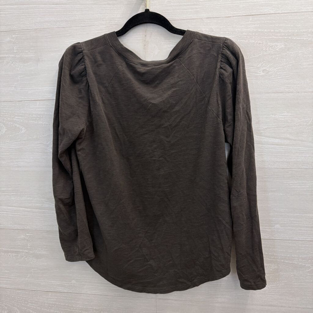 Veronica Beard Jeans Grey Long sleeve Top Small