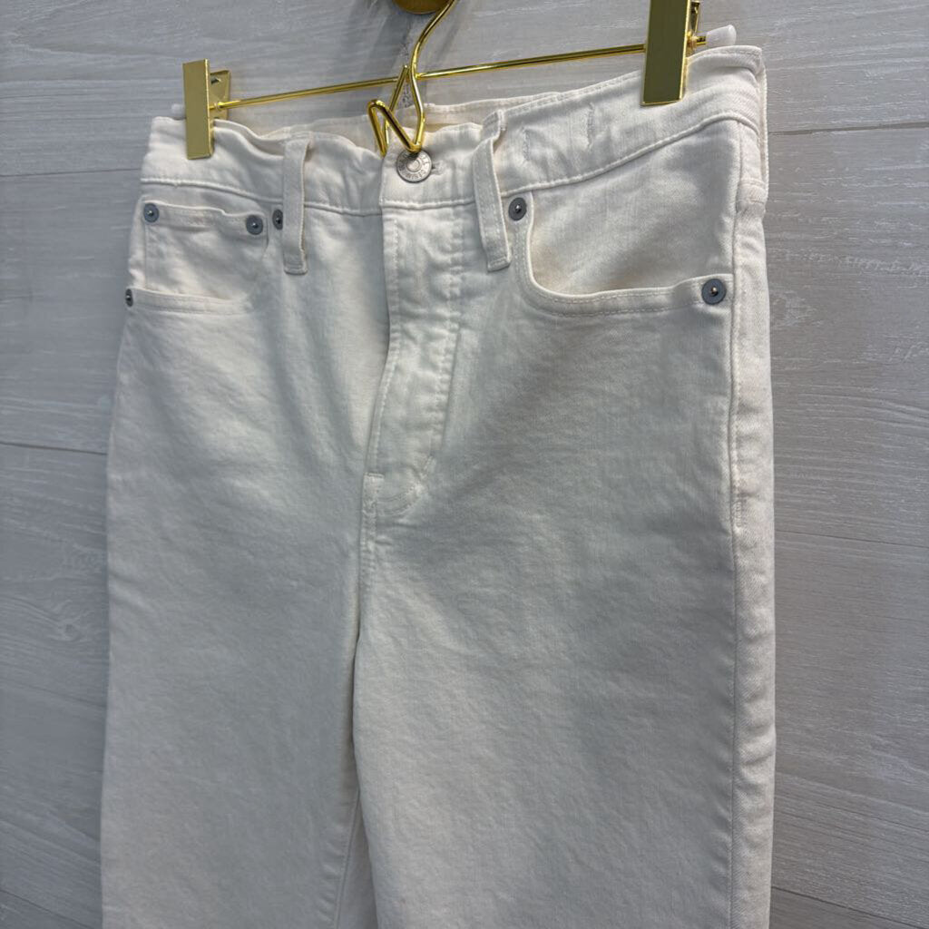 Madewell White The Perfect Vintage Jeans 24