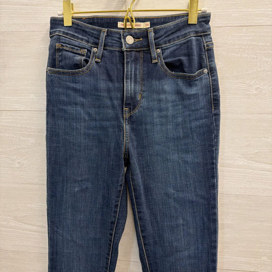 Levi Dark Wash 725 High Rise Bootcut Jeans 26