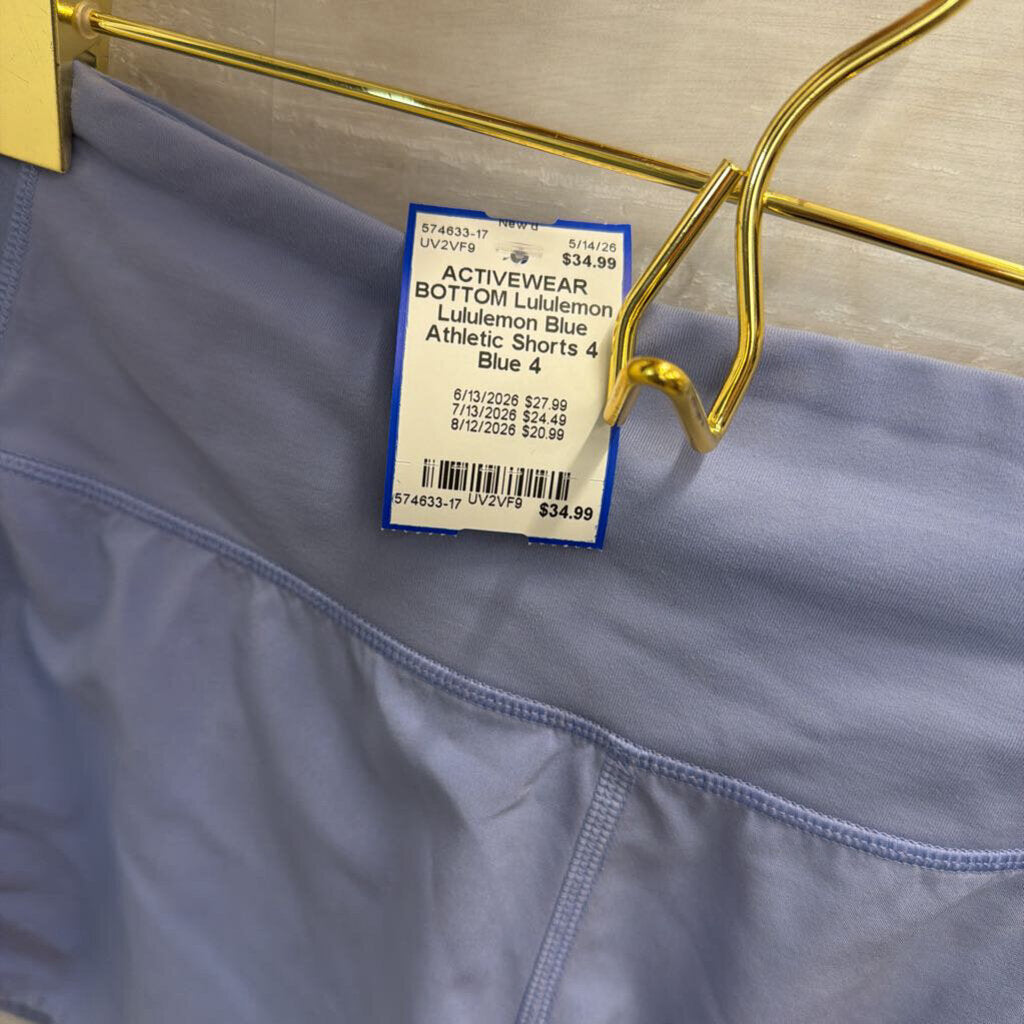 Lululemon Blue Athletic Shorts 4