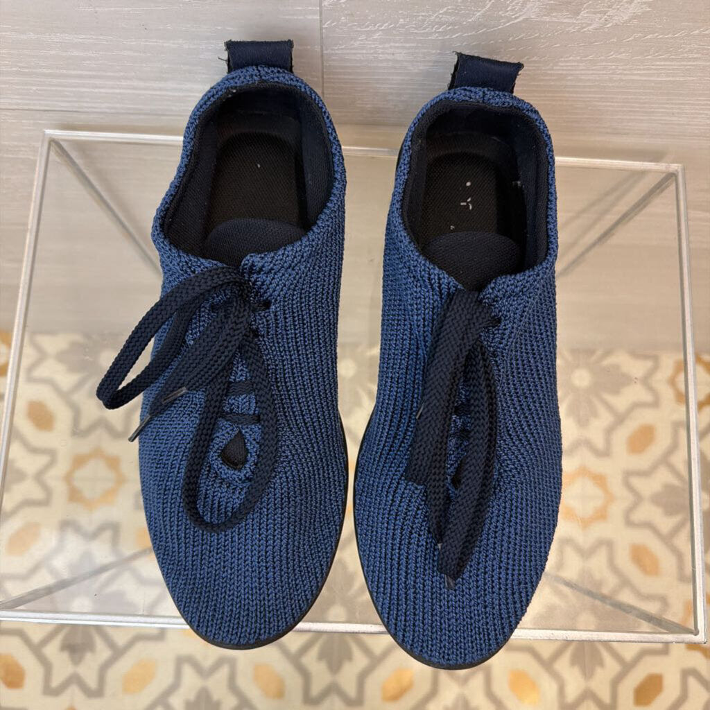 Arcopedico LS Blue Stretch Knit Lace Up Shoes 40