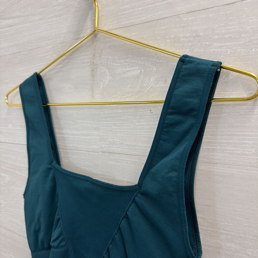 FP Movement Teal Cropped Athletic Top Medium/ Large