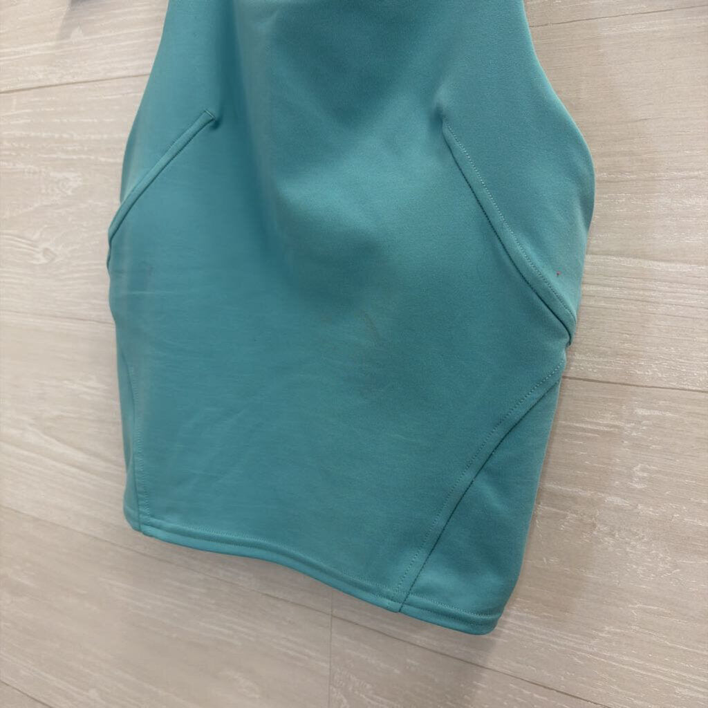 Lululemon Blue Cropped Athletic Tank Top 6