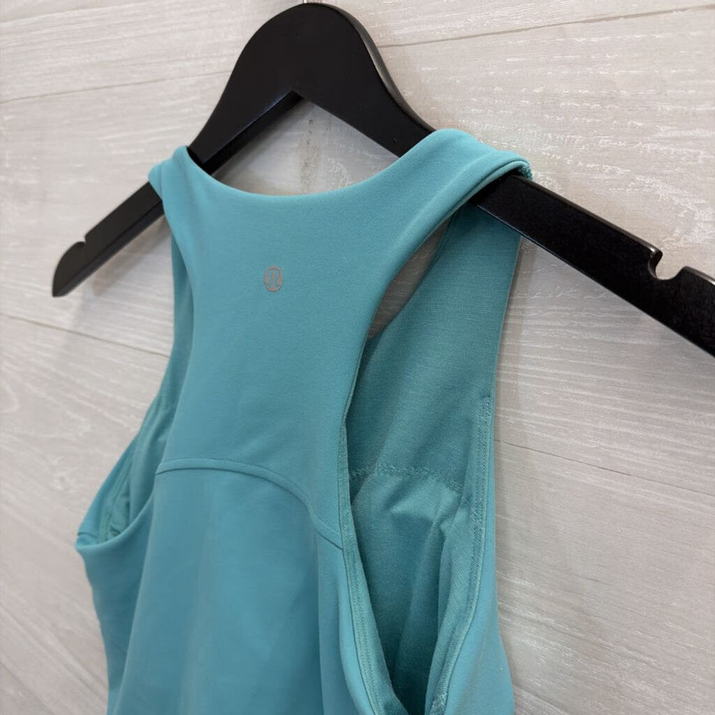 Lululemon Blue Cropped Athletic Tank Top 6