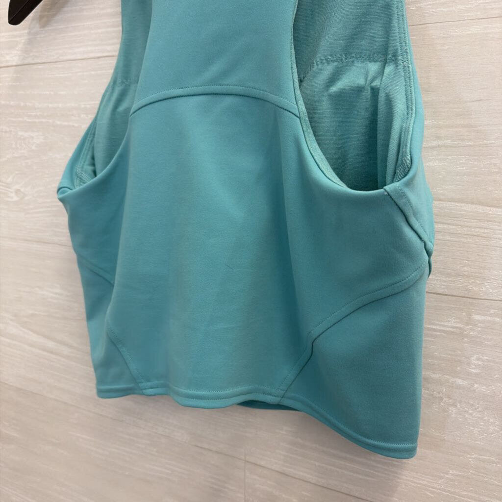 Lululemon Blue Cropped Athletic Tank Top 6
