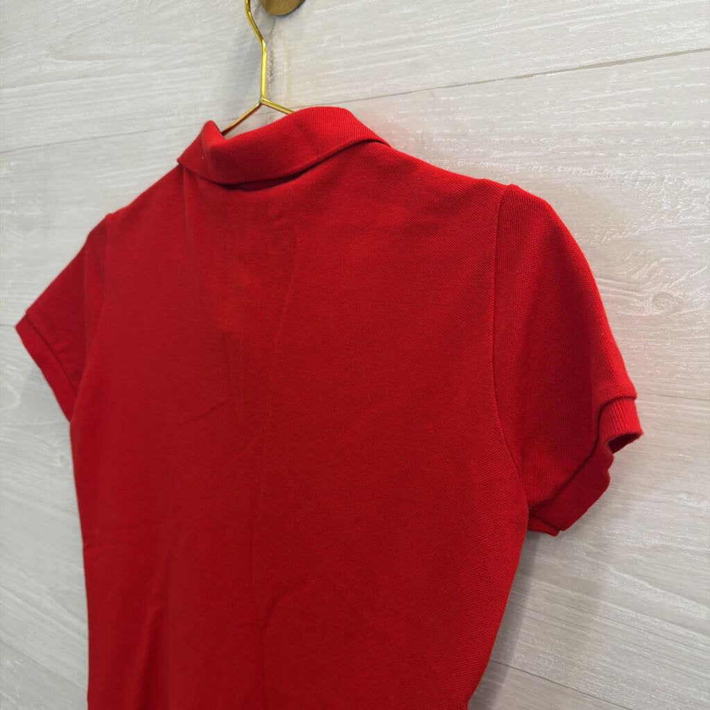 Lacoste Red Short Sleeve Polo Top 40