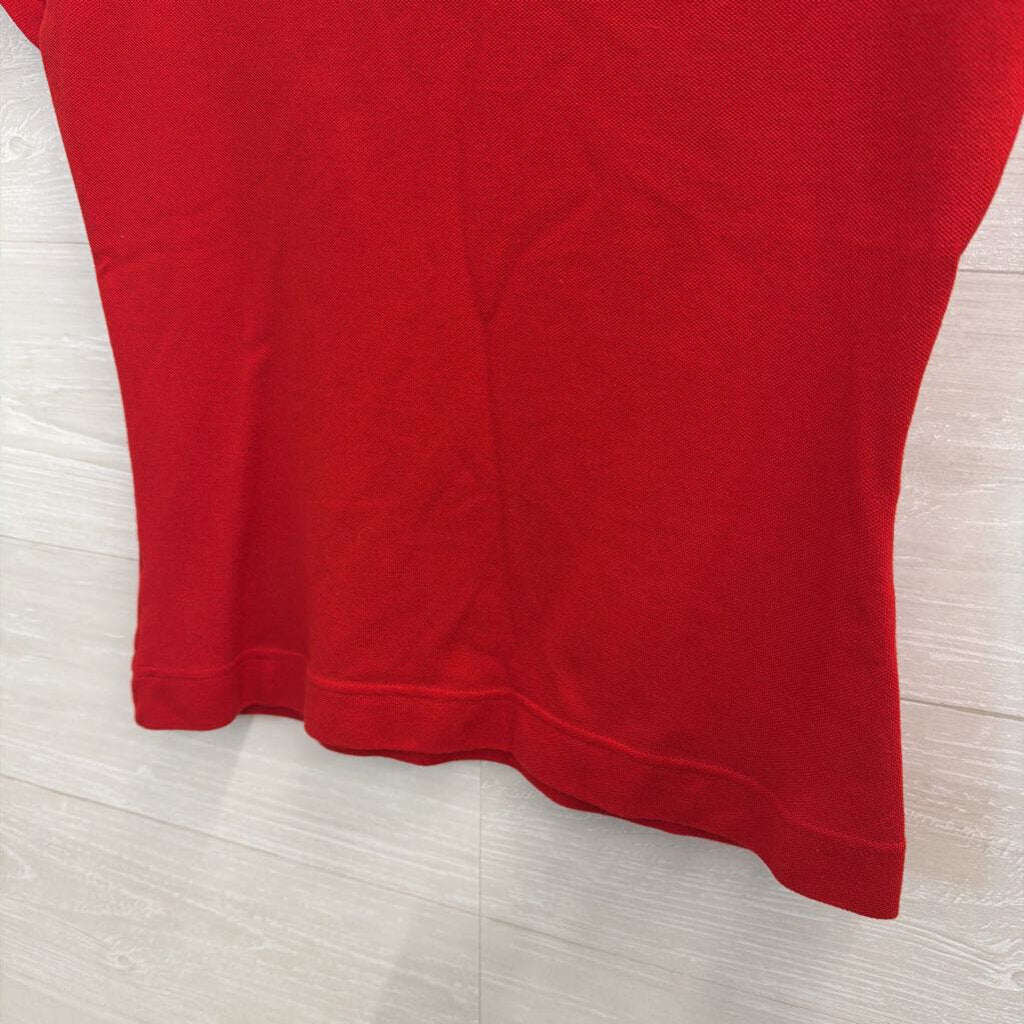 Lacoste Red Short Sleeve Polo Top 40