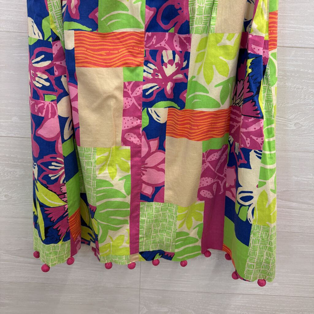 Lilly Pulitzer Pink/ Multi Print Halter Dress 2