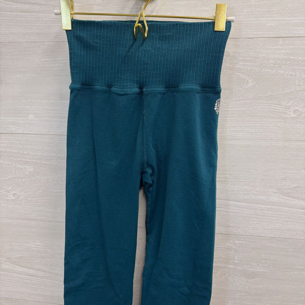 FP Movement Teal Athletic Leggings Extra Small/ Small