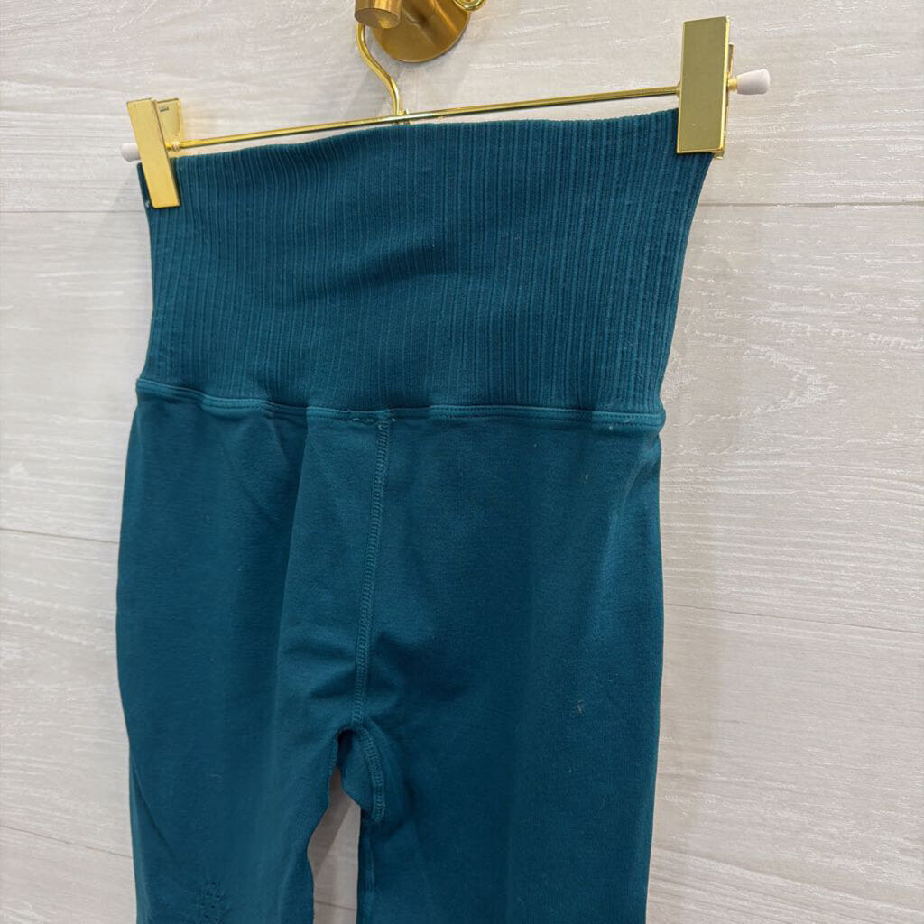 FP Movement Teal Athletic Leggings Extra Small/ Small