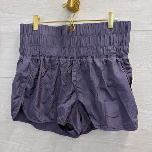 FP Movement Grey High Waisted Athletic Shorts Large