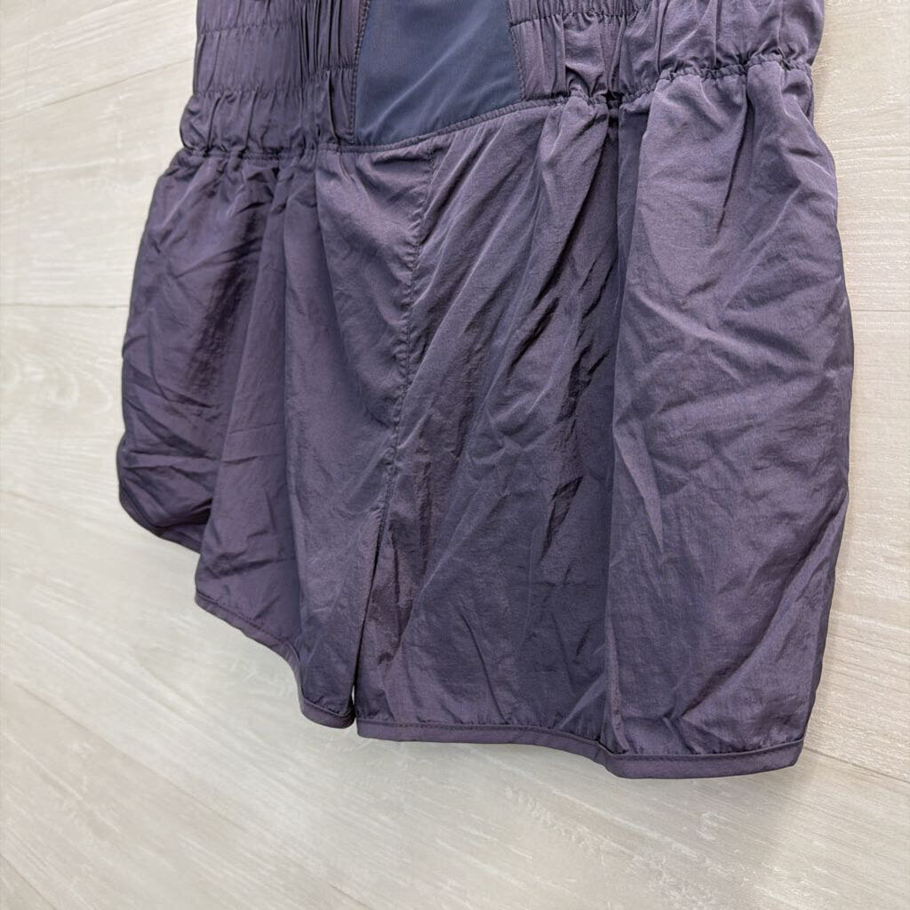 FP Movement Grey High Waisted Athletic Shorts Large