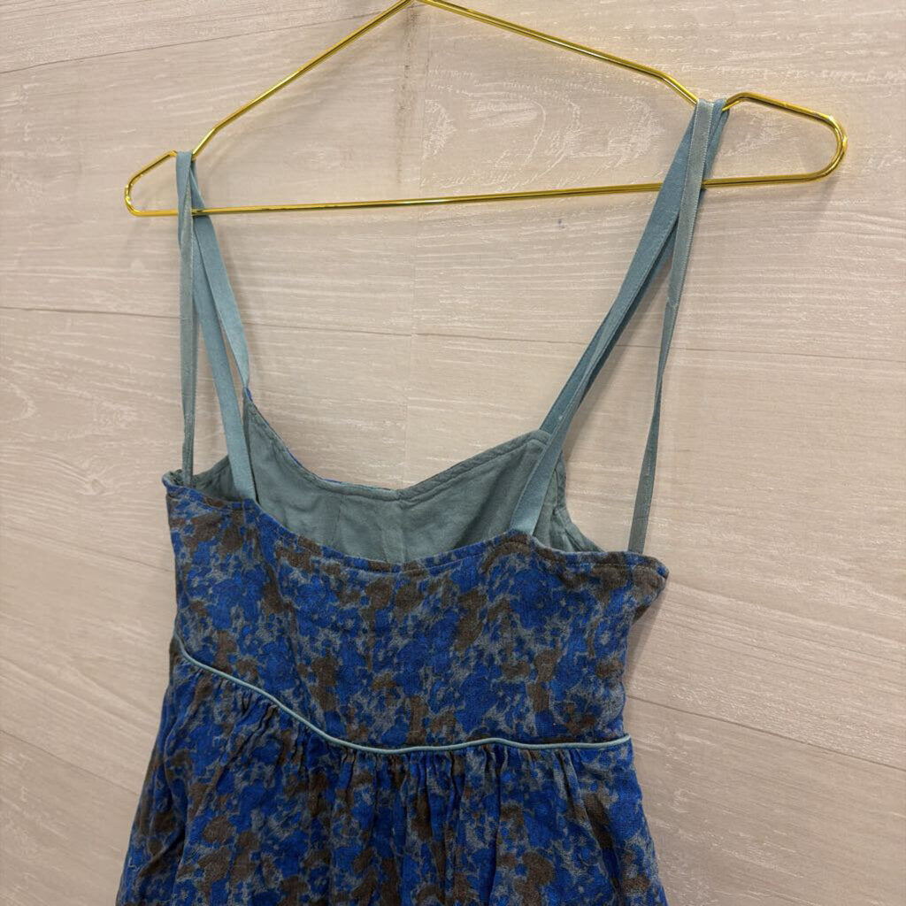 Free People Blue Print Corset Tank Dress 2