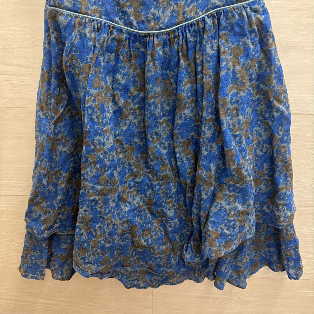 Free People Blue Print Corset Tank Dress 2
