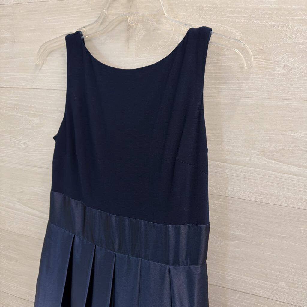 SLNY Navy Ombre Long Formal Dress 4