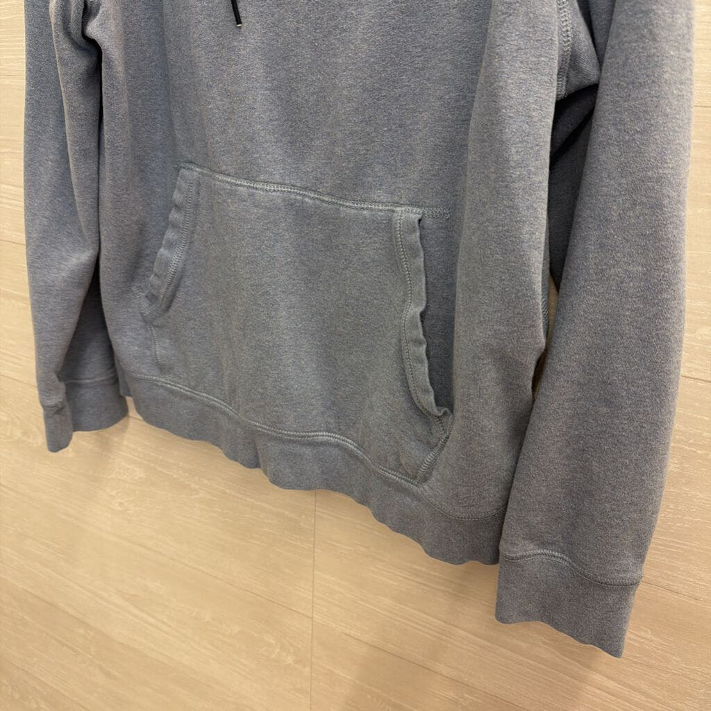 Nautica Blue Long Sleeve Hoodie Medium