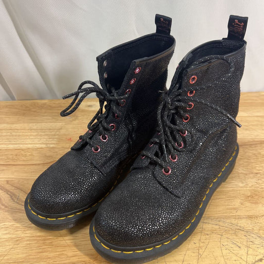 Dr Martens Black 1460 Bejewled Leather Boots 7