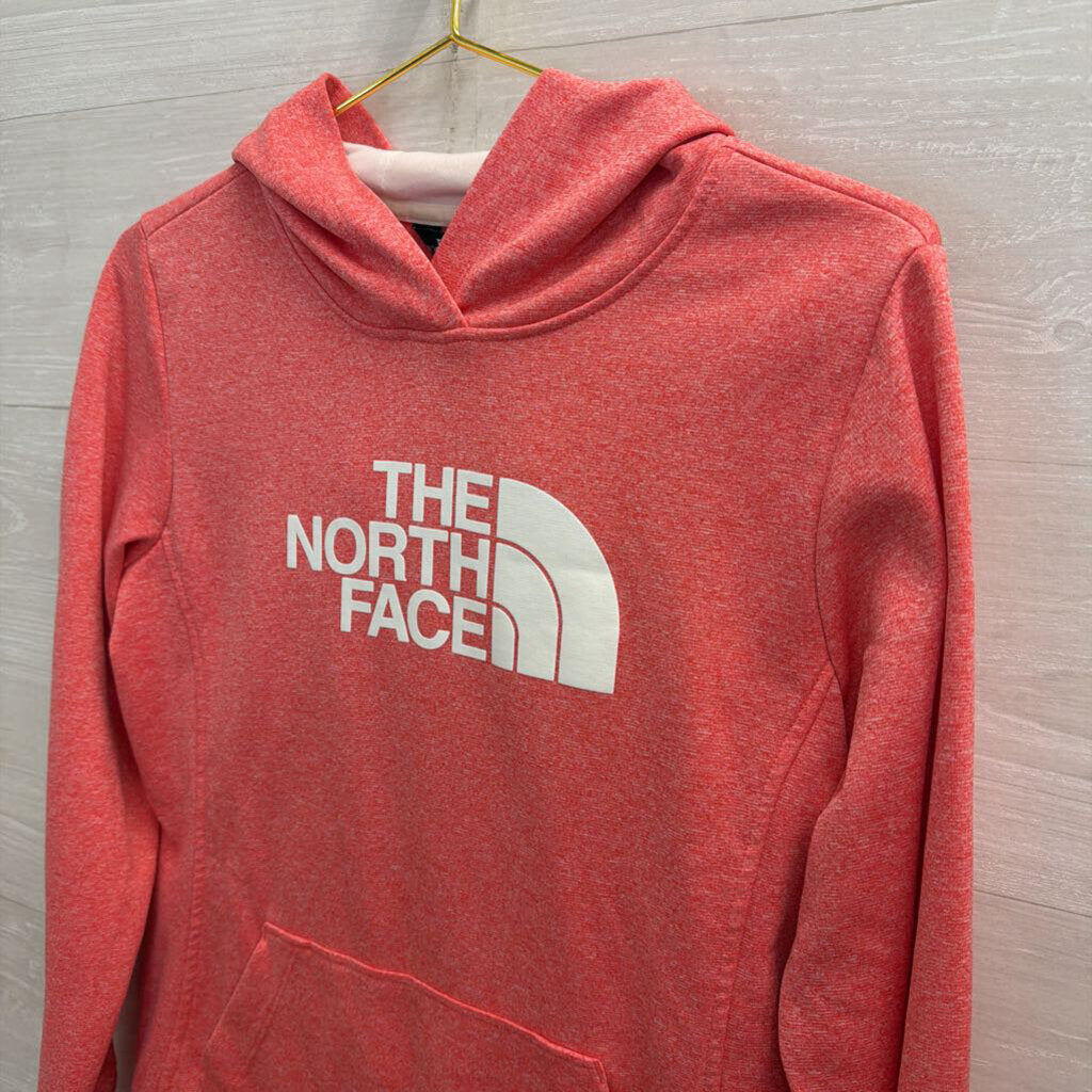 The North Face Pink Logo Hoodie Medium