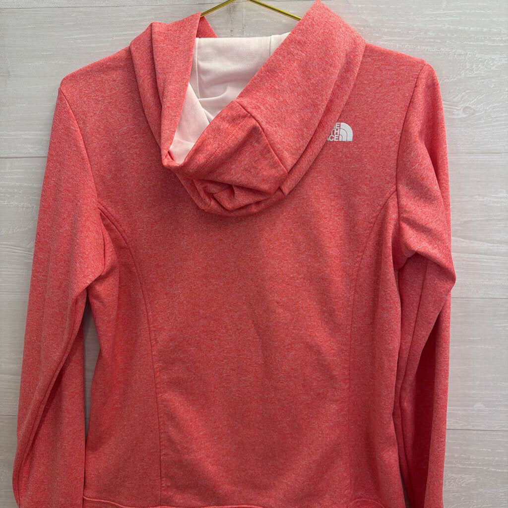 The North Face Pink Logo Hoodie Medium