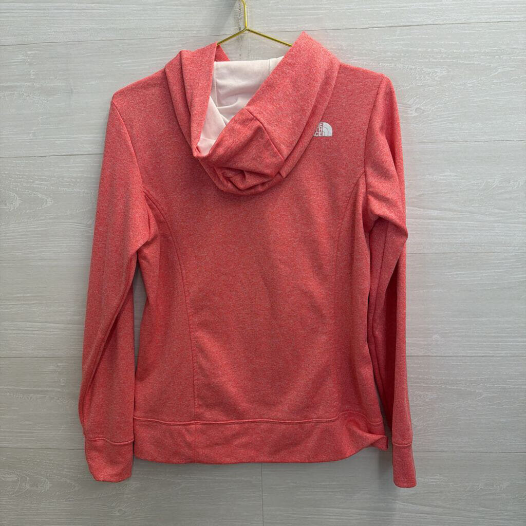 The North Face Pink Logo Hoodie Medium