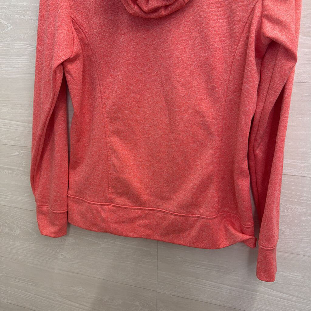The North Face Pink Logo Hoodie Medium