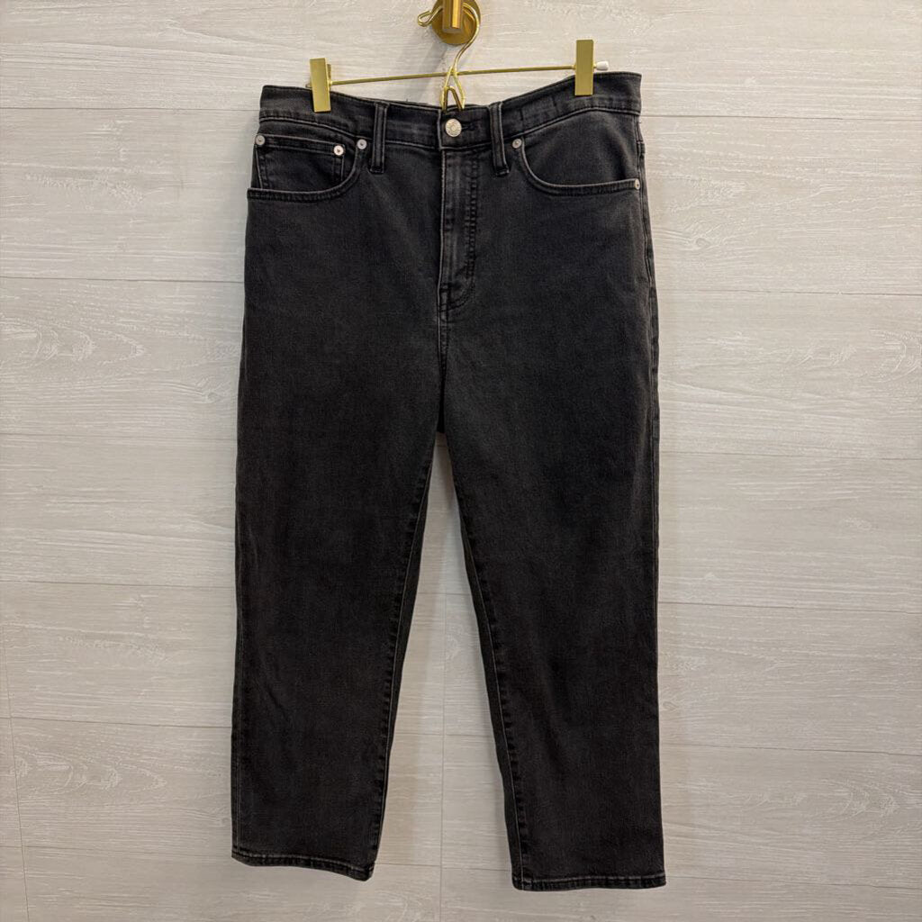 Madewell Black Classic Straight Jeans 27 Petite
