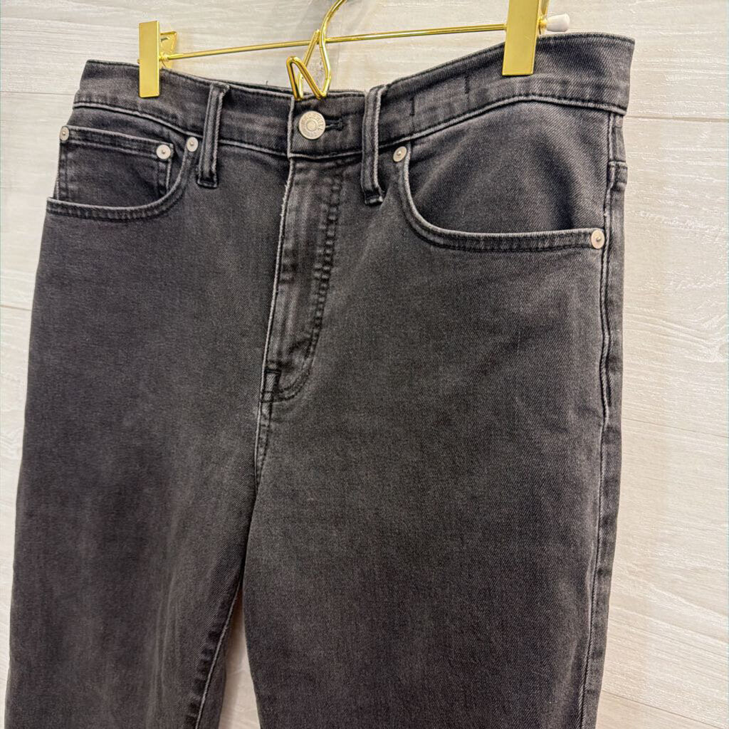 Madewell Black Classic Straight Jeans 27 Petite