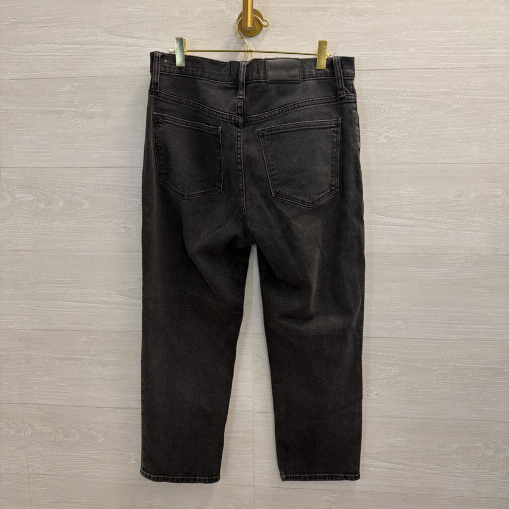 Madewell Black Classic Straight Jeans 27 Petite