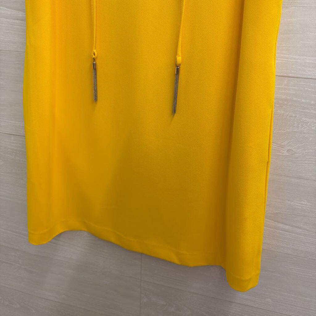 Trina Turk Yellow Sleeveless Shift Dress 6