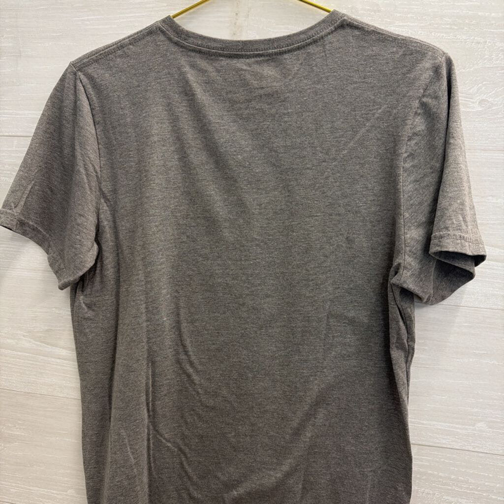 Sperry Grey Short Sleeve Graphic Tee Small