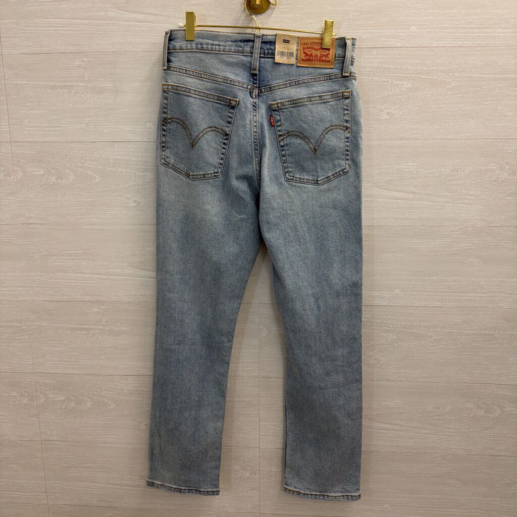 Levi Light Wash Wedgie Straight Jeans 29
