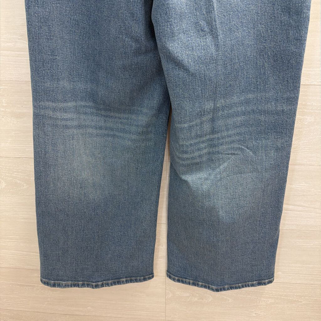 Spanx Medium Wash Authentic 360 Wide Leg Jeans Medium