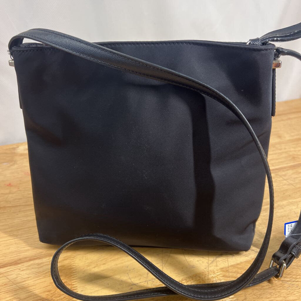 Kate Spade Black Nylon Dessi Wilson Road Crossbody Purse