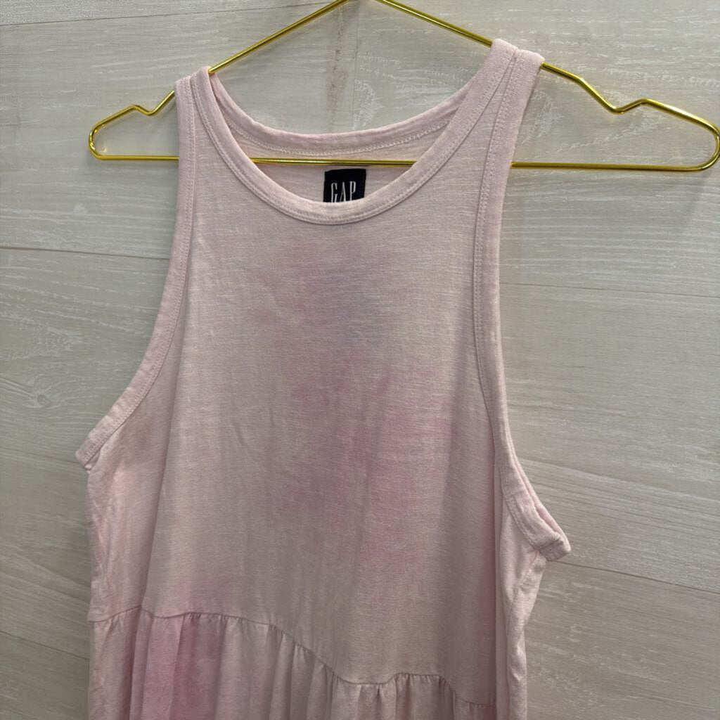 Gap Purple/ White Tie Dye Sleeveless Dress Medium