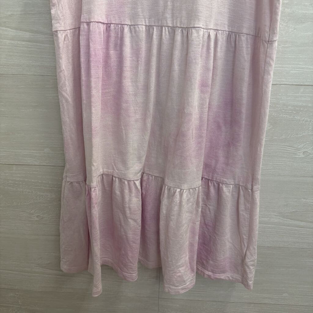 Gap Purple/ White Tie Dye Sleeveless Dress Medium
