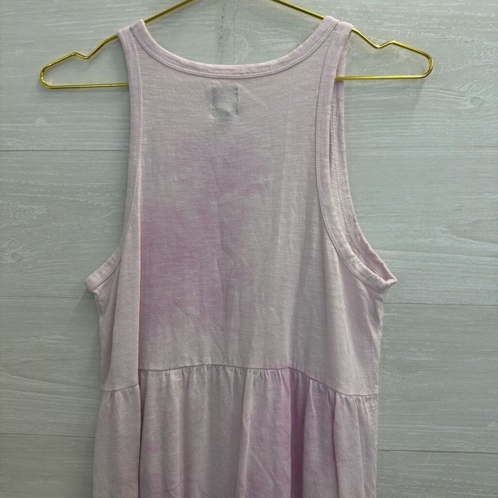 Gap Purple/ White Tie Dye Sleeveless Dress Medium