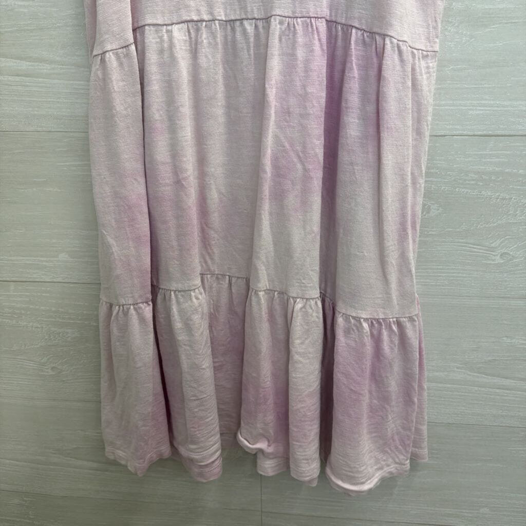 Gap Purple/ White Tie Dye Sleeveless Dress Medium