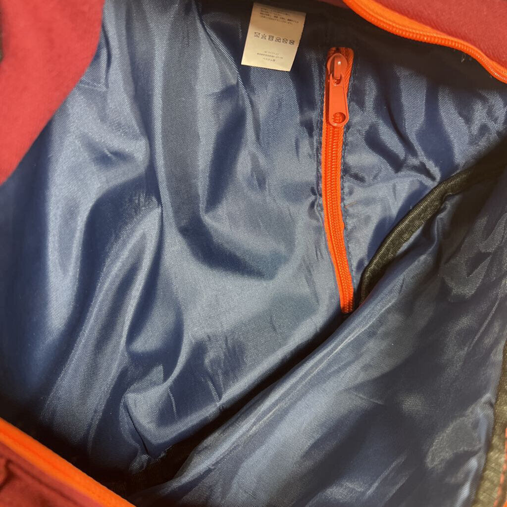 Kavu Burgundy/ Orange Rope Sling Bag