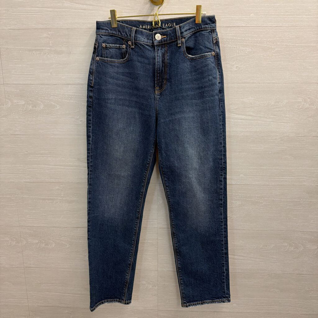 American Eagle Dark Wash 90s Boyfriend Jeans 4