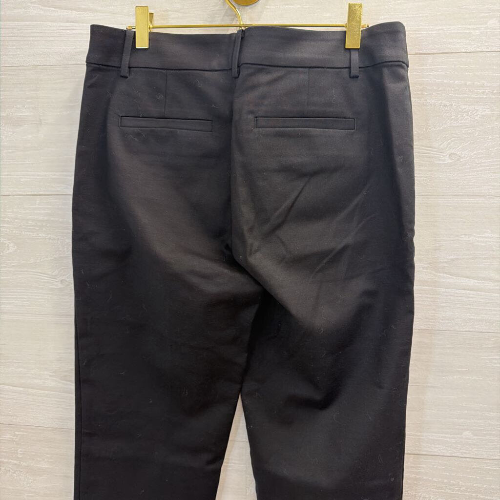 Loft Black The Riviera Slim Trouser Pants 6 Petite