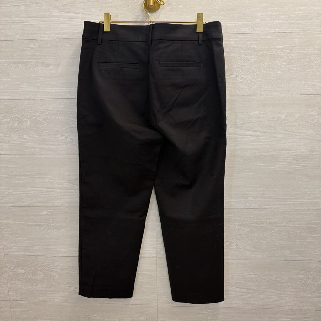 Loft Black The Riviera Slim Trouser Pants 6 Petite