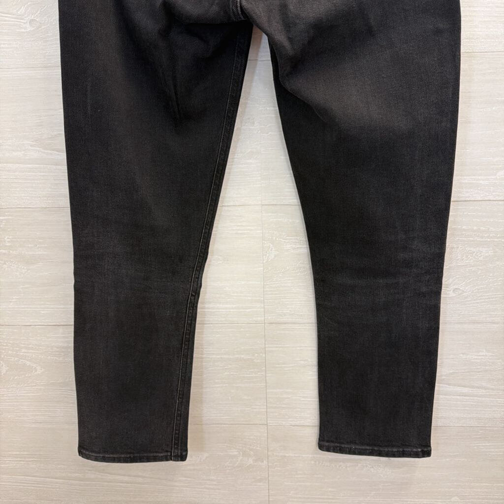 Agolde Black Denim Straight Leg Jeans 27