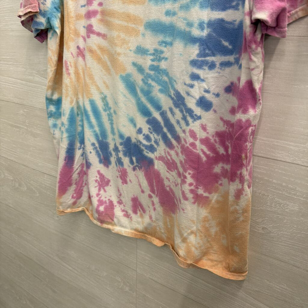 Rugrats Tie Dye Short Sleeve Graphic Tee Extra Large